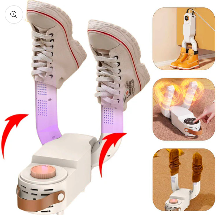 SECADOR DE ZAPATOS PORTATIL CON LUZ UV